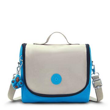 Kipling New Kichirou Lunch Bag Bags Lake Blue Block | AU 2148IL